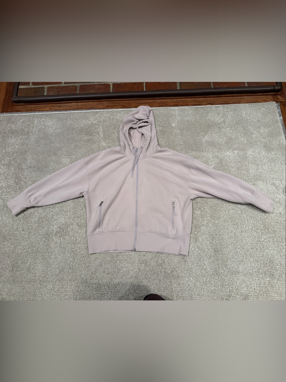 Old Navy Active Dynamic Fleece Hoodie in Dusty Mauve